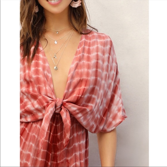 Tie-Dye Wide Leg Jumpsuit - Picture 4 of 7